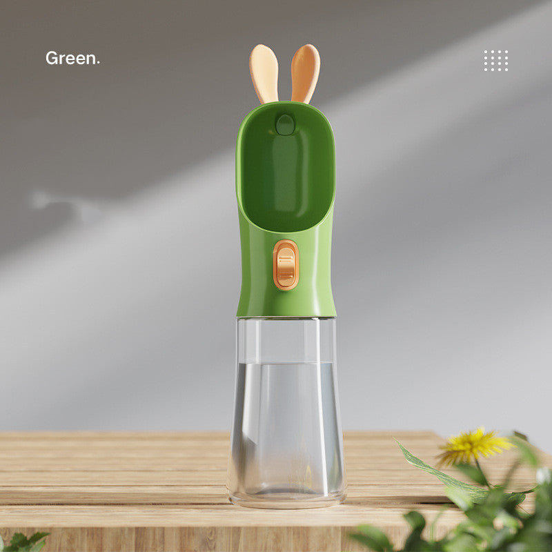 2-in-1 Bunny-Ear Travel Bottle (Water & Food)
