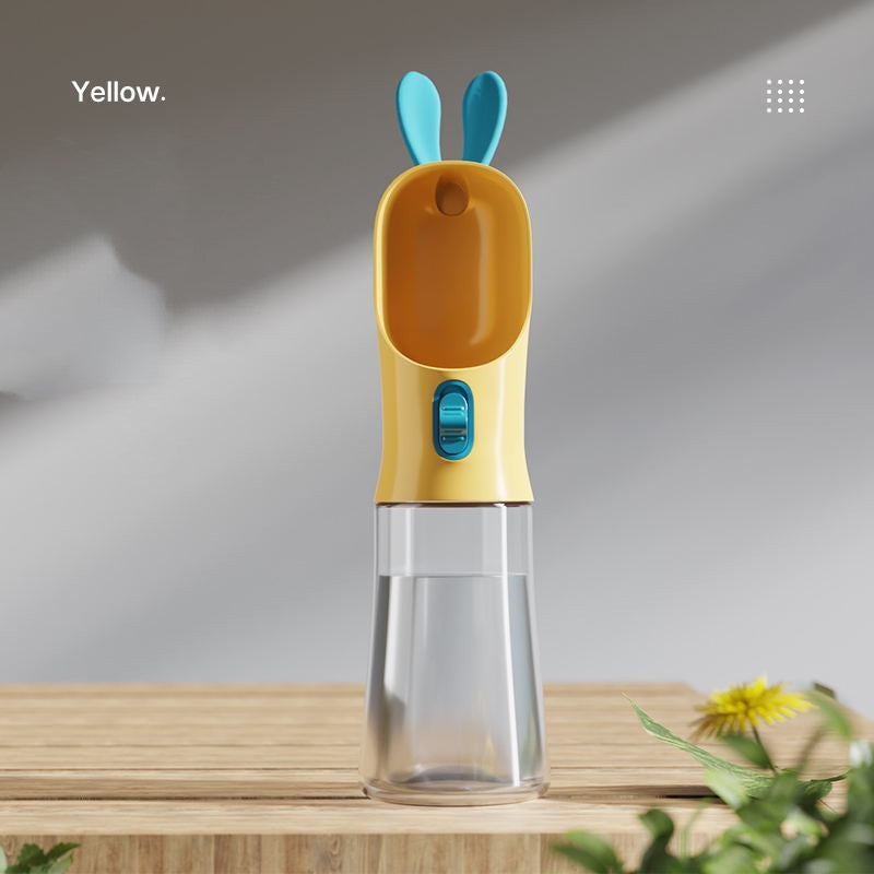 2-in-1 Bunny-Ear Travel Bottle (Water & Food)