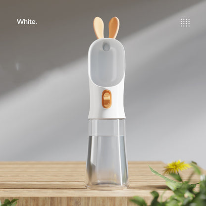 2-in-1 Bunny-Ear Travel Bottle (Water & Food)