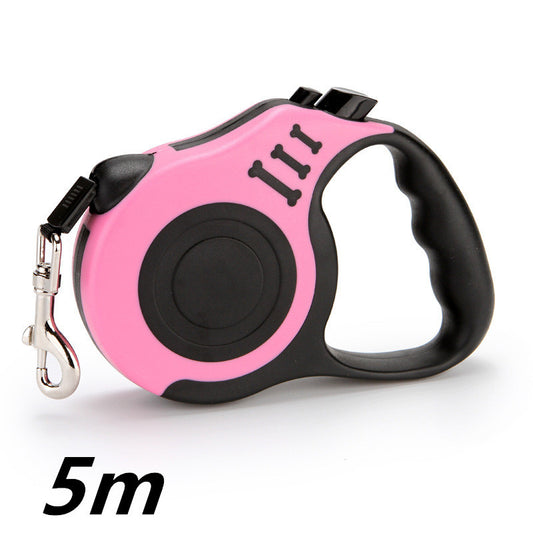 Pro-Grip Retractable Dog Leash (One-Handed Brake & Heavy Duty)