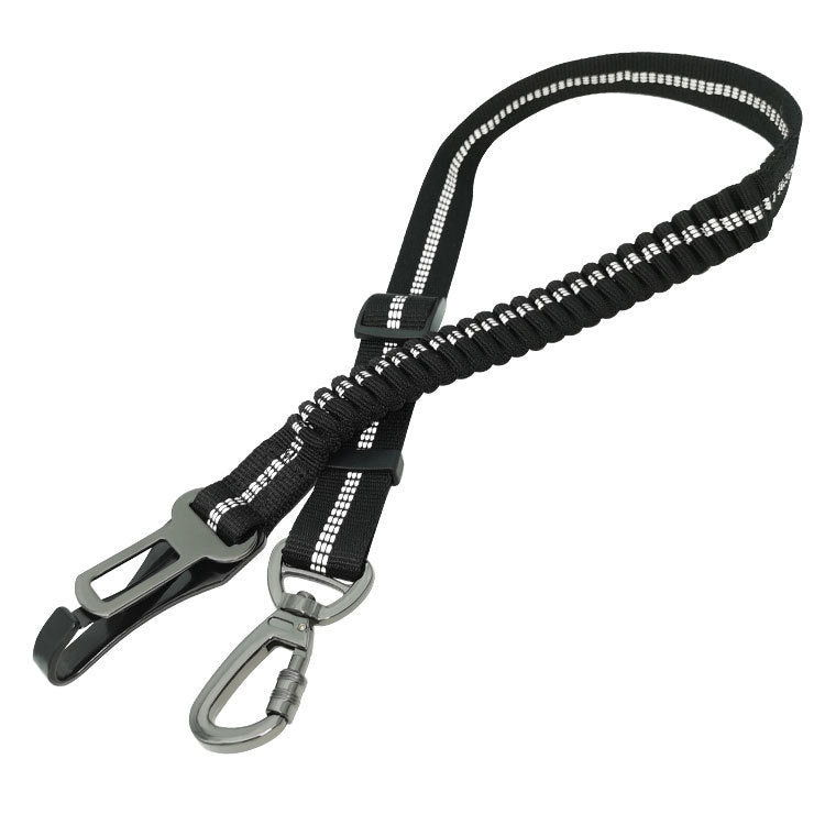 Safety Car Seat Belt For Pets (Reflective & Shock-Absorbing)