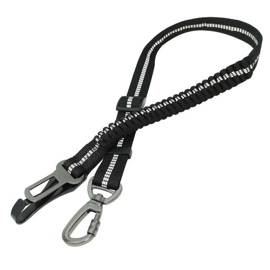 Safety Car Seat Belt For Pets (Reflective & Shock-Absorbing)