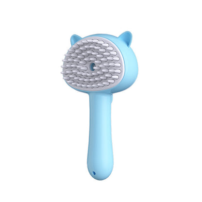 Steam Grooming Brush (Rechargeable, Anti-Shedding)